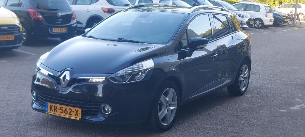 Renault Clio Energy TCe 90pk S&S 2013 Zwart Nieuw Onderhoud, Voorwielaandrijving, 898 cc, Stof, Zwart