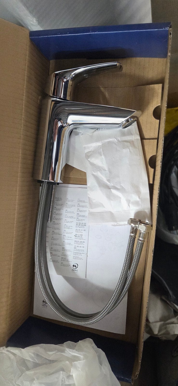 grohe eurosmart wastafelkraan nieuwe, Ophalen of Verzenden, Nieuw, Chroom, Kraan