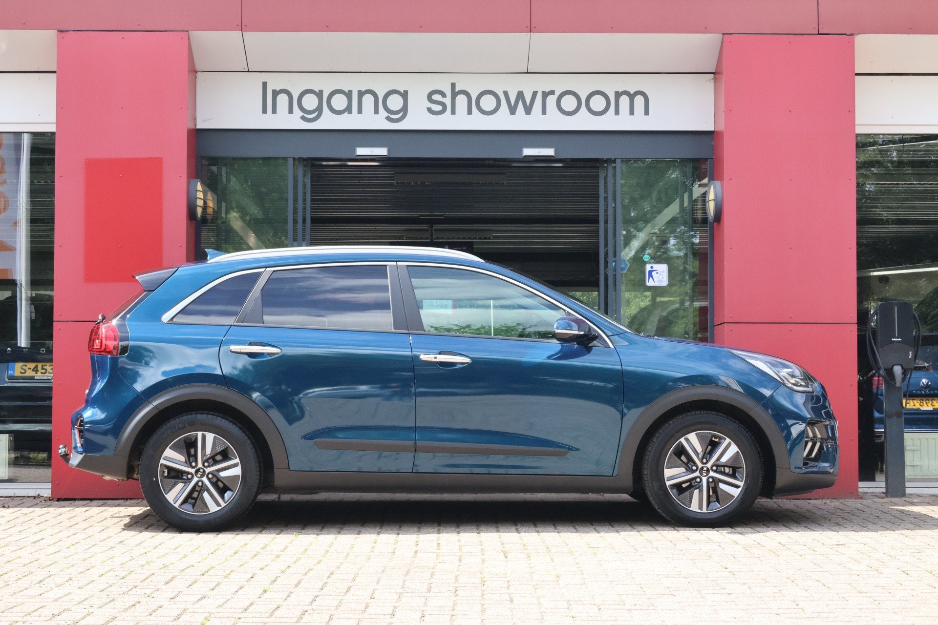 Kia Niro 1.6 GDi Hybrid DynamicPlusLine | Origineel NL | Led, Gebruikt, Blauw, Automatische klimaatregeling, 1390 kg