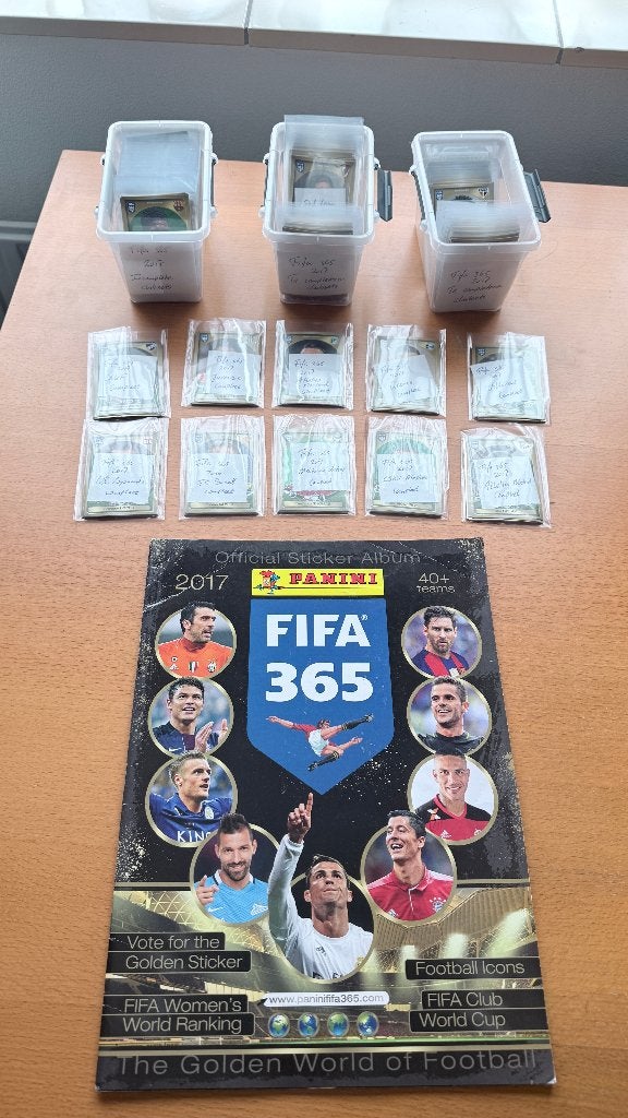 Panini FIFA 365 2017 – Grote verzameling | Bijna compleet!, Ophalen of Verzenden, Nieuw, Buitenlandse clubs, Poster, Plaatje of Sticker