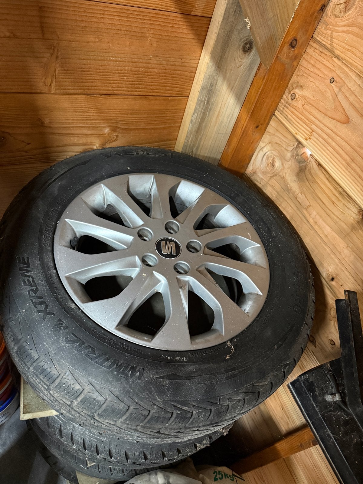 originele SEAT Leon5F 16inch lichtmetalenvelgen winterbanden, Gebruikt, 16 inch, Banden en Velgen, Personenwagen