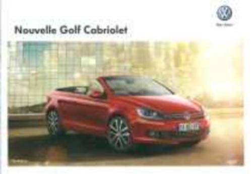 Volkswagen VW Golf 6 Cabriolet brochure/auto folder '12-'16, Ophalen of Verzenden, Zo goed als nieuw, Volkswagen