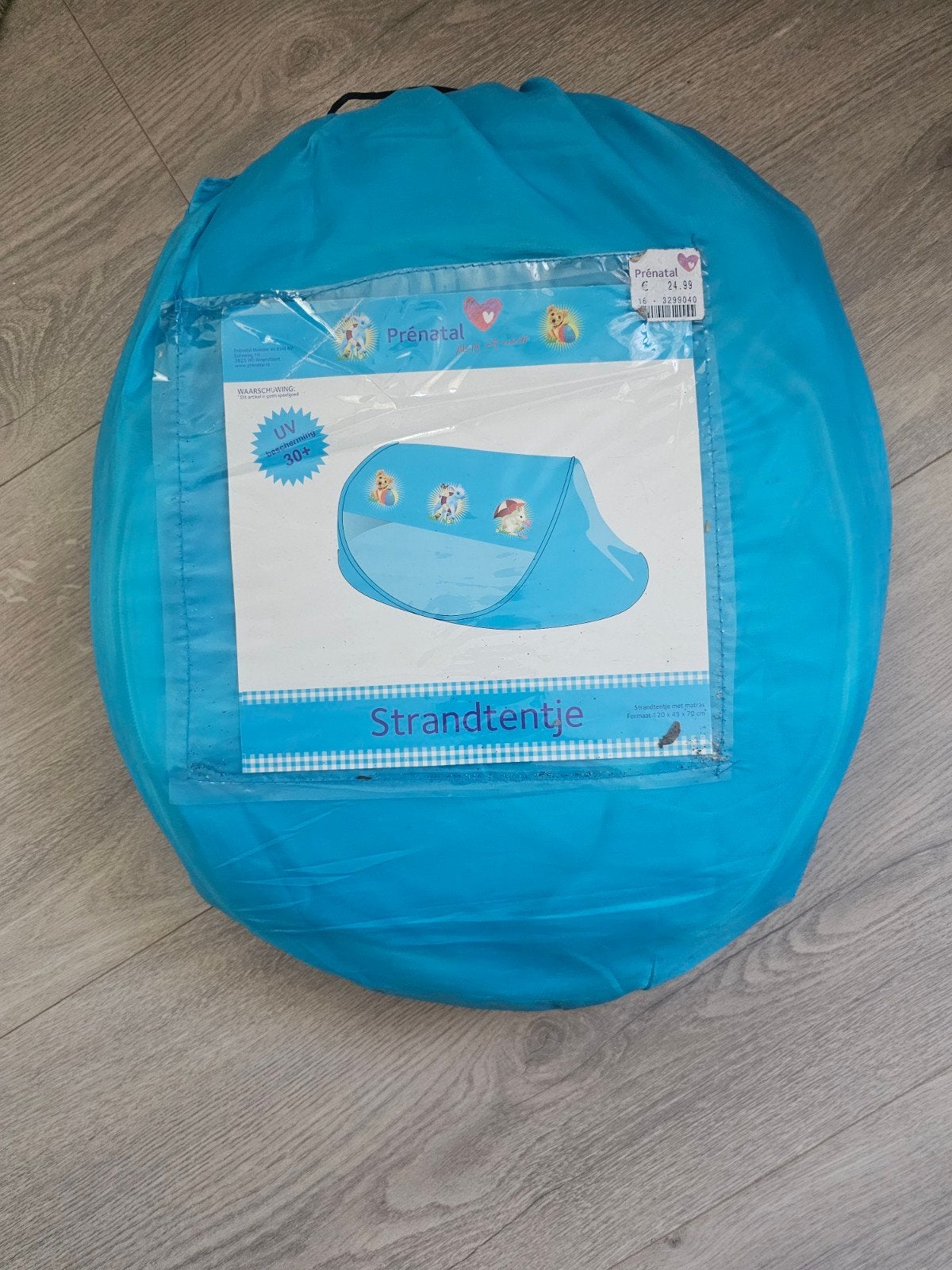 Prenatal strandtentje voor baby's - UV 30+, Ophalen