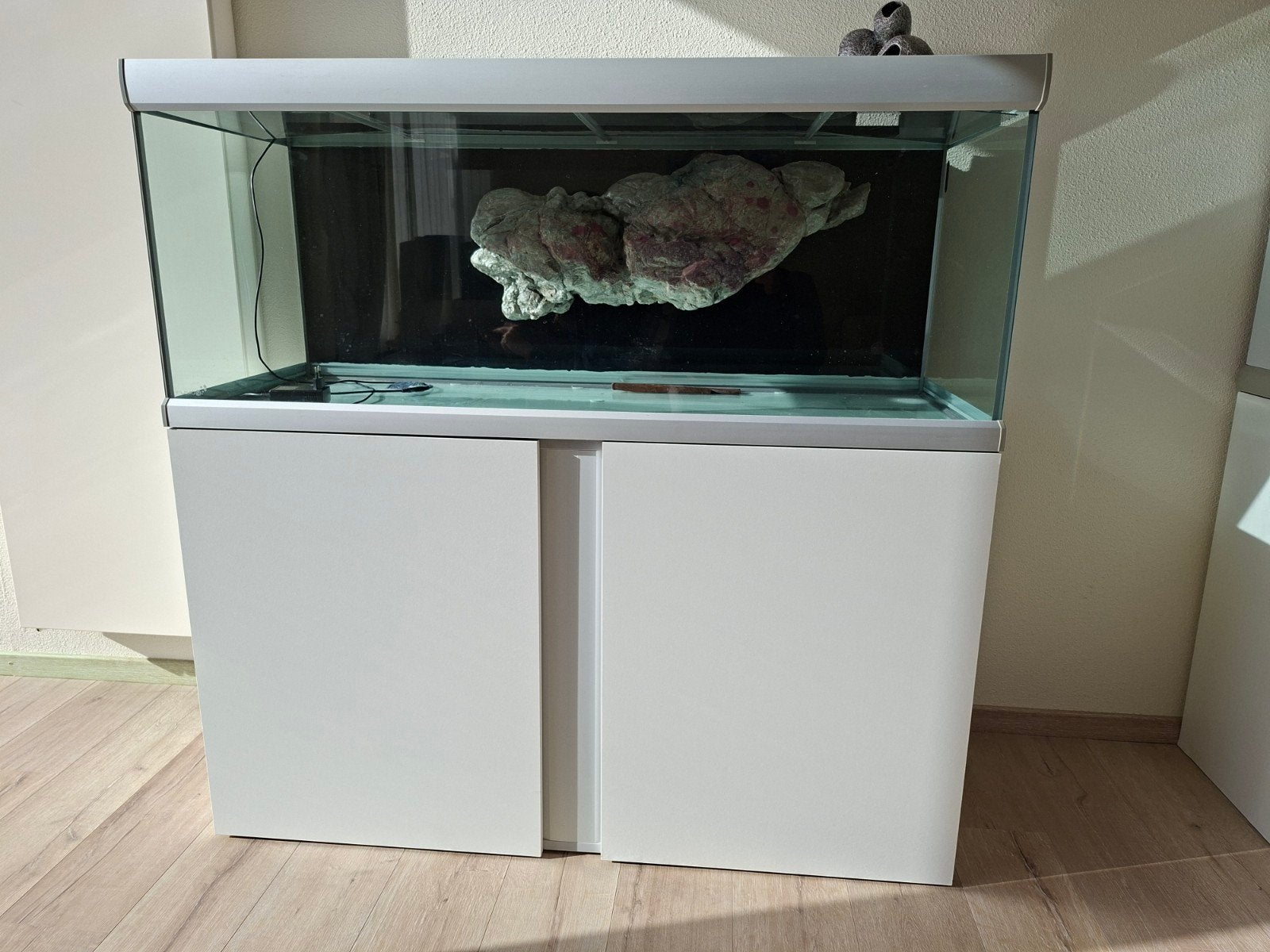 Akvastabil aquarium 130 cm, Ophalen, Leeg aquarium