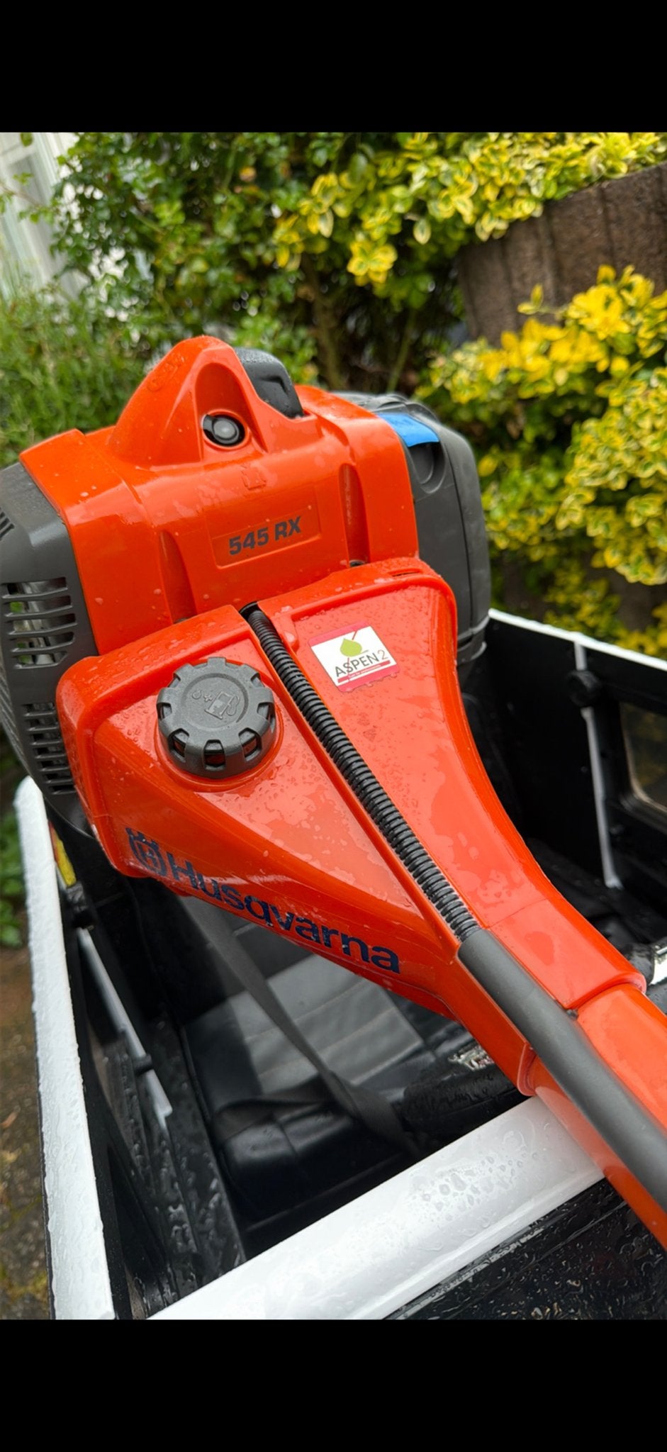 Zo goed als nieuwe professionele Husqvarna bosmaaier