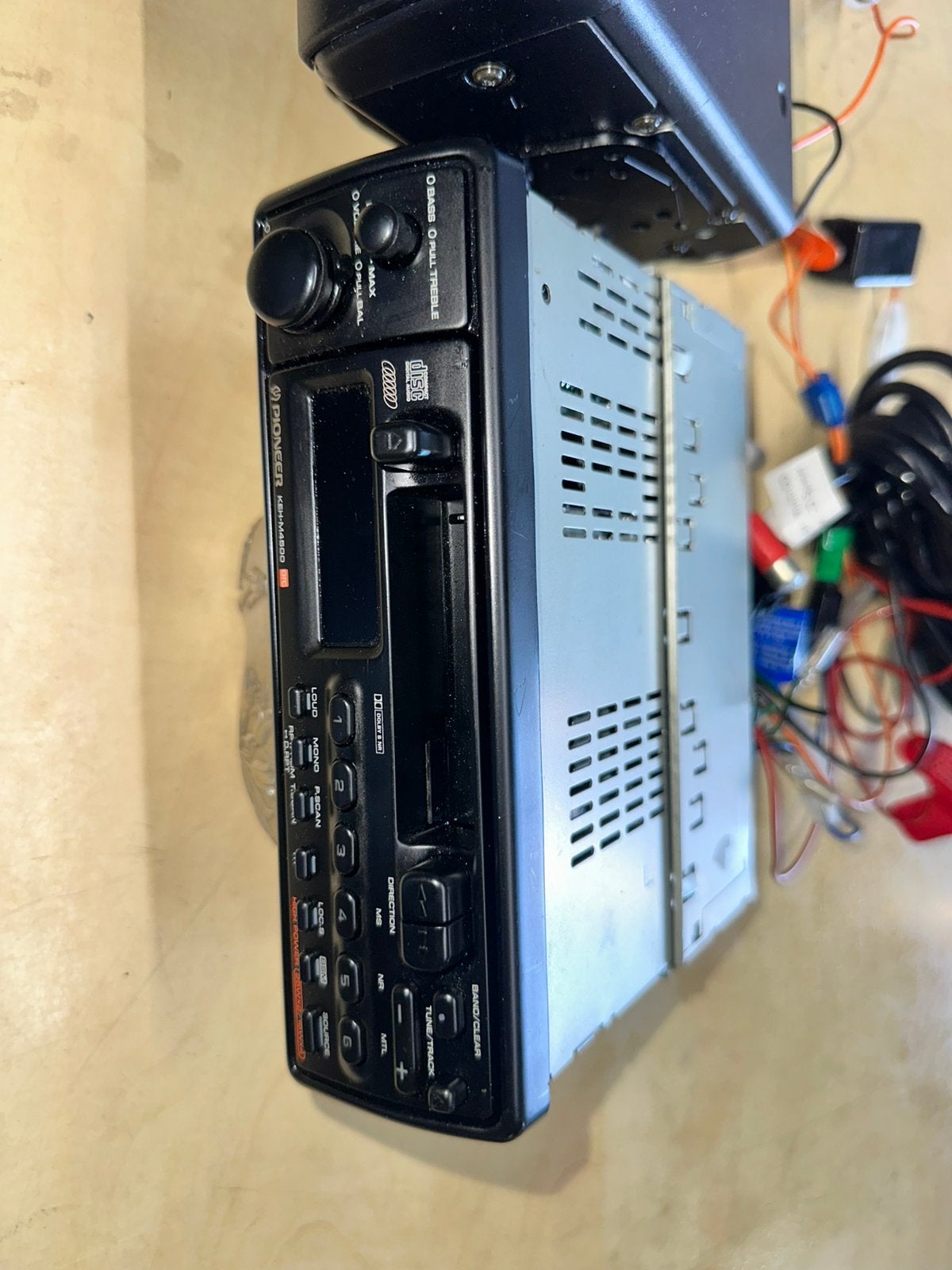 Vintage Pioneer KEH-M4500 + CDX-M6 6-CD-wisselaar  complete, Ophalen of Verzenden, Zo goed als nieuw