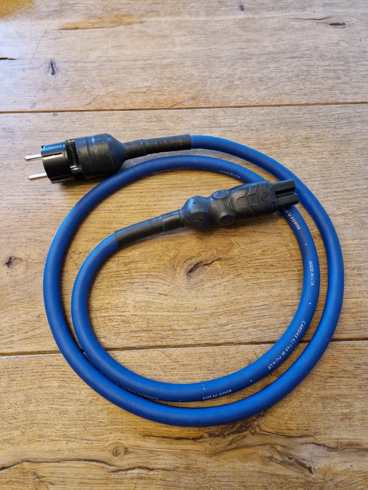 Cardas Clear M Power kabel, Ophalen of Verzenden, Gebruikt, Minder dan 2 meter, Overige kabels