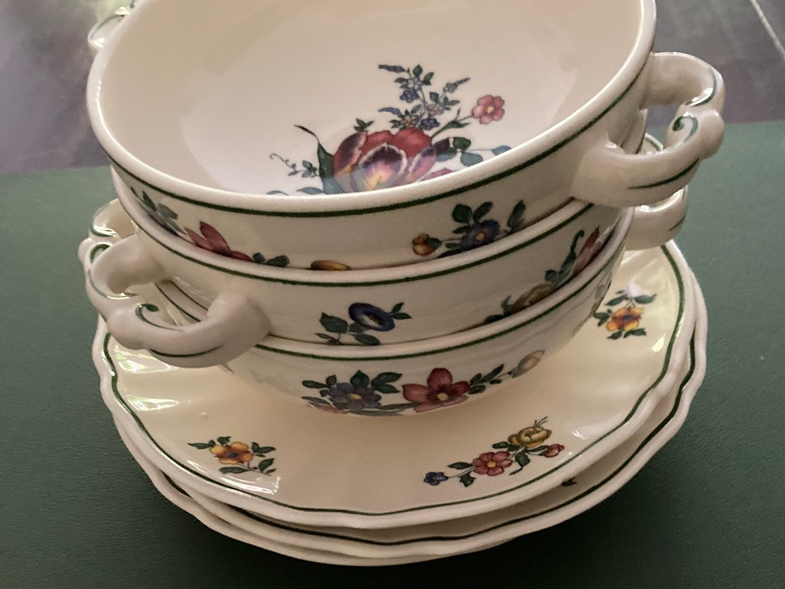 3x soepkom+bordje Alt Strassburg van Villeroy &Boch, Antiek en Kunst, Ophalen of Verzenden