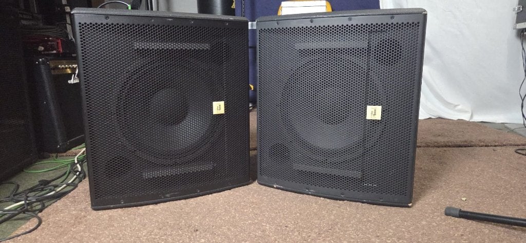 the box pro Mon A12 (2 stuks), Ophalen, Gebruikt, Minder dan 500 watt, Monitor(versterker)