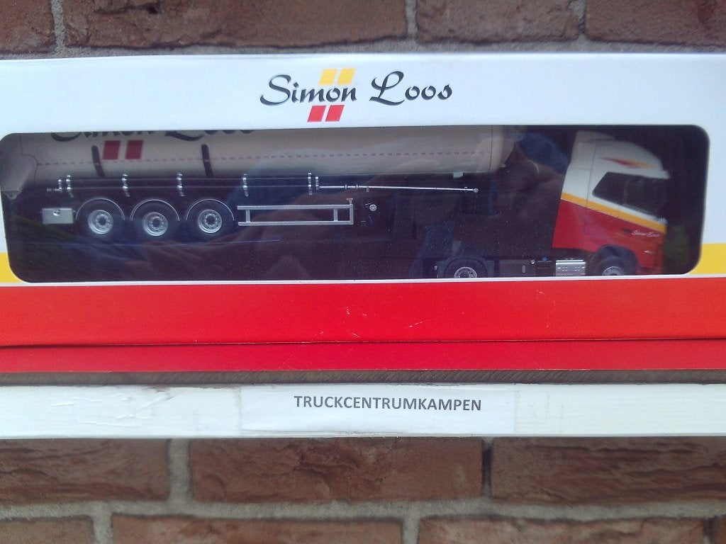 Tekno  Volvo  FH5  met  Silo  Oplegger  van  Simon  Loos., Hobby en Vrije tijd, Ophalen of Verzenden, Nieuw, Bus of Vrachtwagen