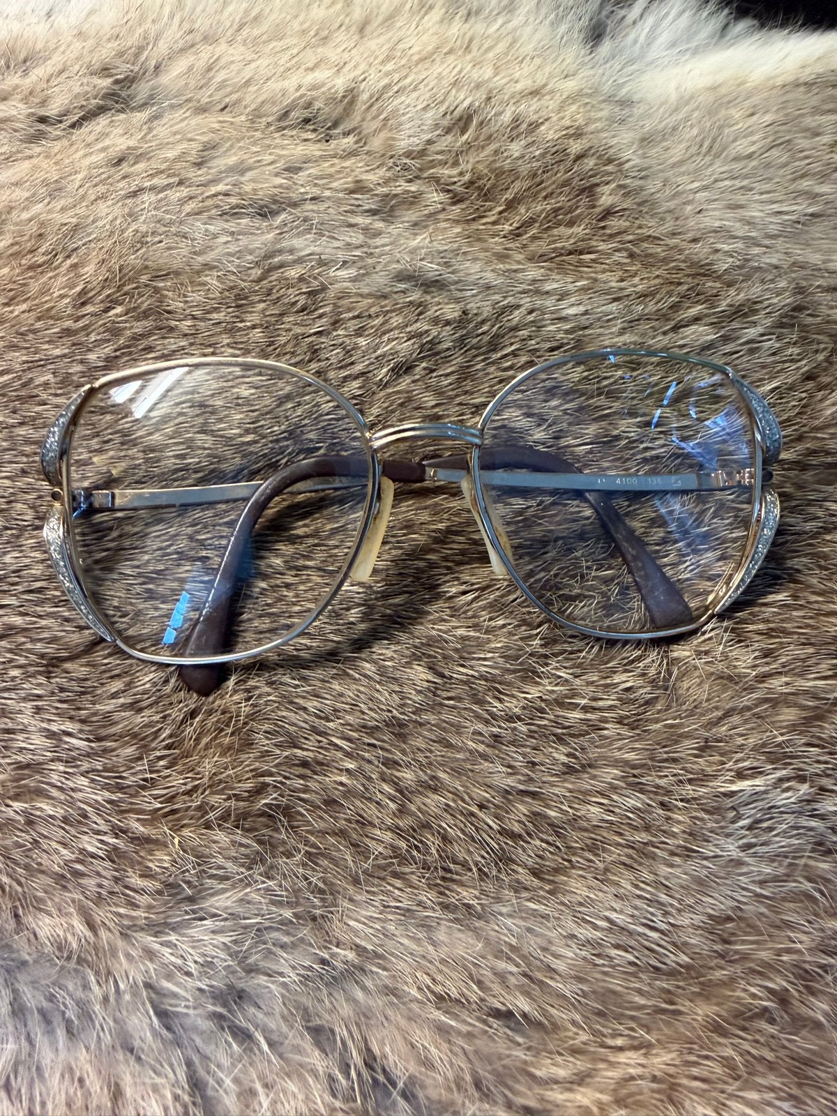 Vintage Menrad Model 4100 Oversized Dames Brilmontuur, Ophalen, Zo goed als nieuw, Overige kleuren, Overige merken