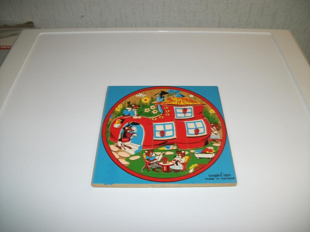 Puzzel simplex schoen 9 delig, Ophalen of Verzenden, Gebruikt