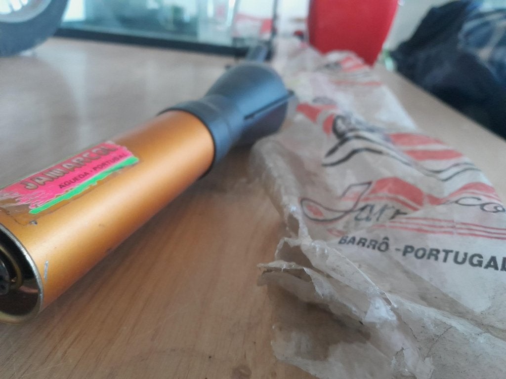 Puch Maxi Jamarcol uitlaat NOS, Fietsen en Brommers, Brommeronderdelen | Puch, Ophalen, Nieuw, Uitlaat