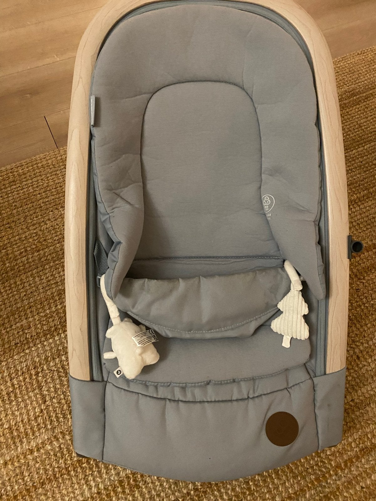 Maxi Cosi Kori wipstoel grijs (excl. speelboog), Ophalen, Gebruikt, Wipstoel, Overige merken