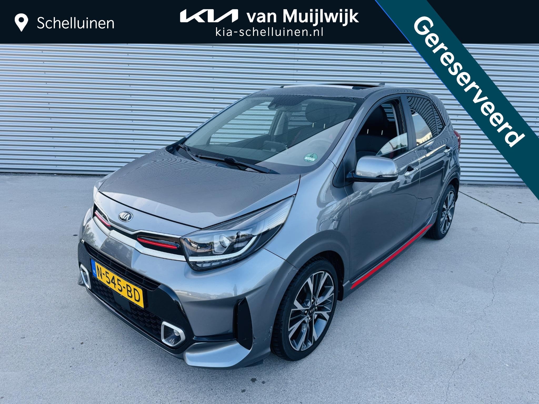 Kia Picanto 1.0 T-GDi GT-Line 100pk 5zits NW Geleverd & Onde