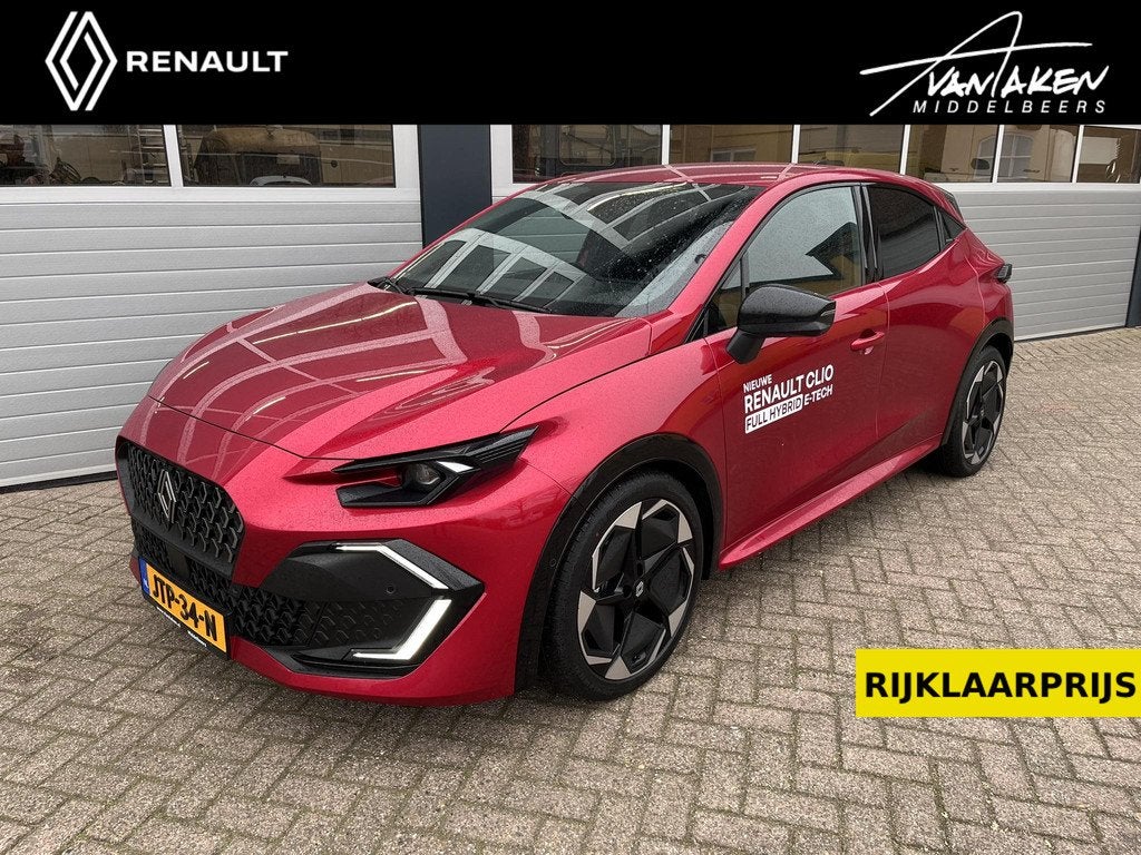 Renault Clio 1.8 Hybrid 160 techno, Auto's, Renault, Particulier, Te koop, Clio, 360° camera, ABS, Achteruitrijcamera, Adaptive Cruise Control
