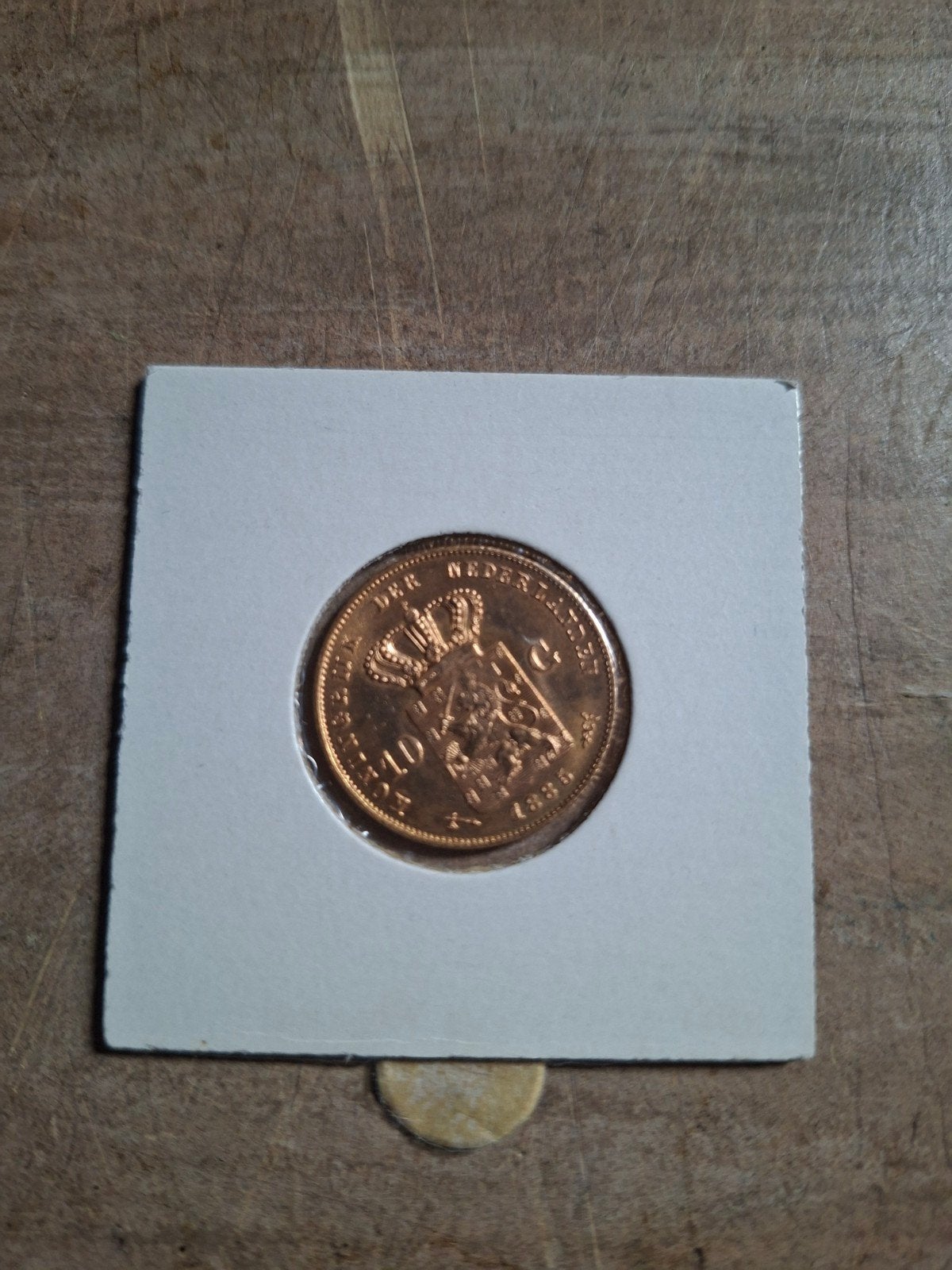 Zeldzame 10 Gulden Gouden Munt Koning Willem III 1885, Ophalen, Koning Willem III, 10 gulden