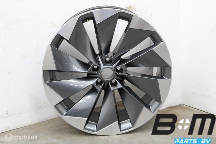 ORIGINEEL! 1 losse 21 inch velg Skoda Enyaq! 5LA601025BL, Gebruikt, Velg(en)