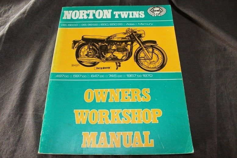 Norton twins 1949 -1970 werkplaatsboek workshop manual, Motoren, Ophalen of Verzenden, Overige merken