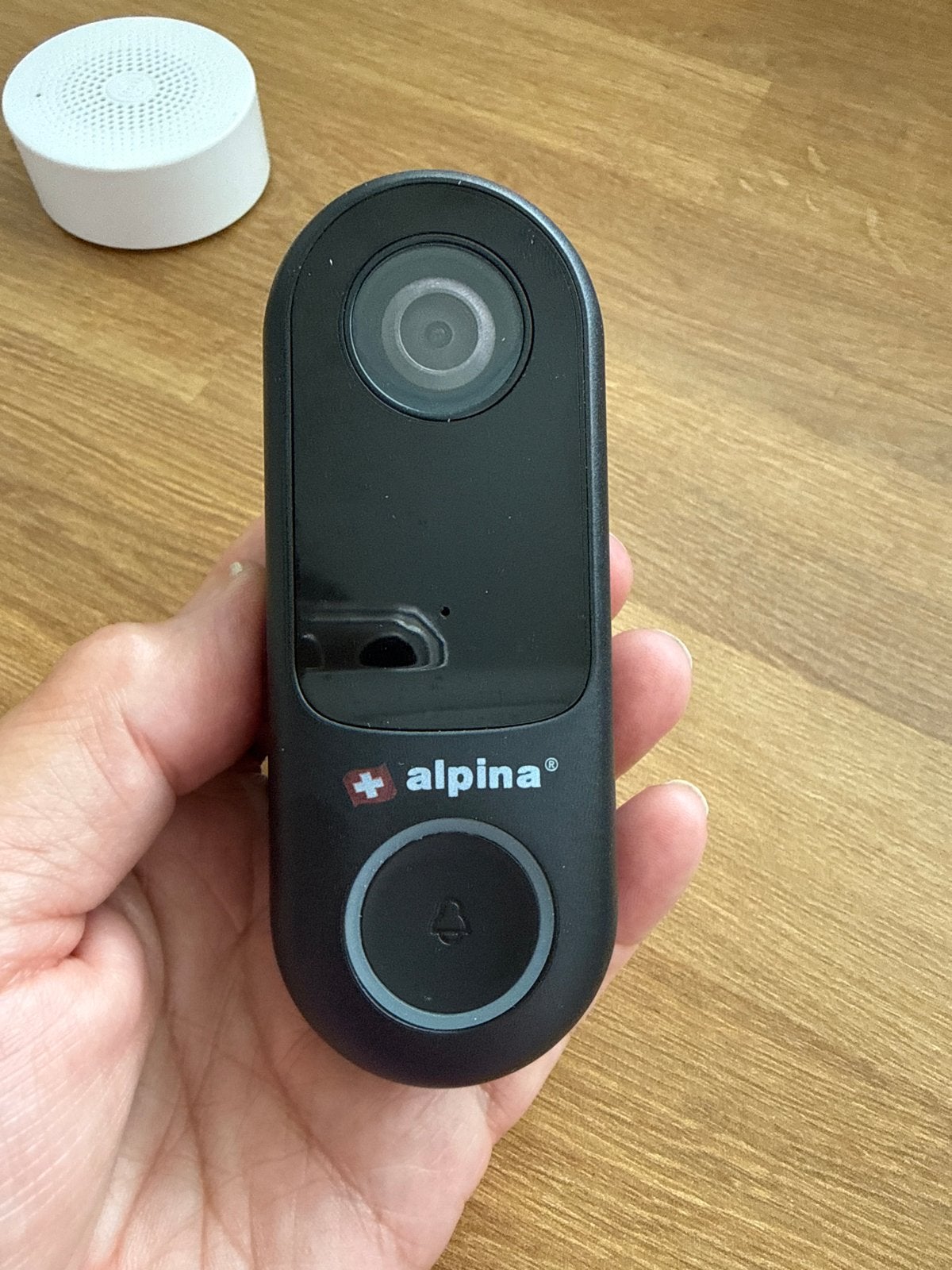 Alpina Smart Video Deurbel met Chime - Draadloos, Huis en Inrichting, Ophalen of Verzenden, Bewegingsdetectiesensor, Gebruikt