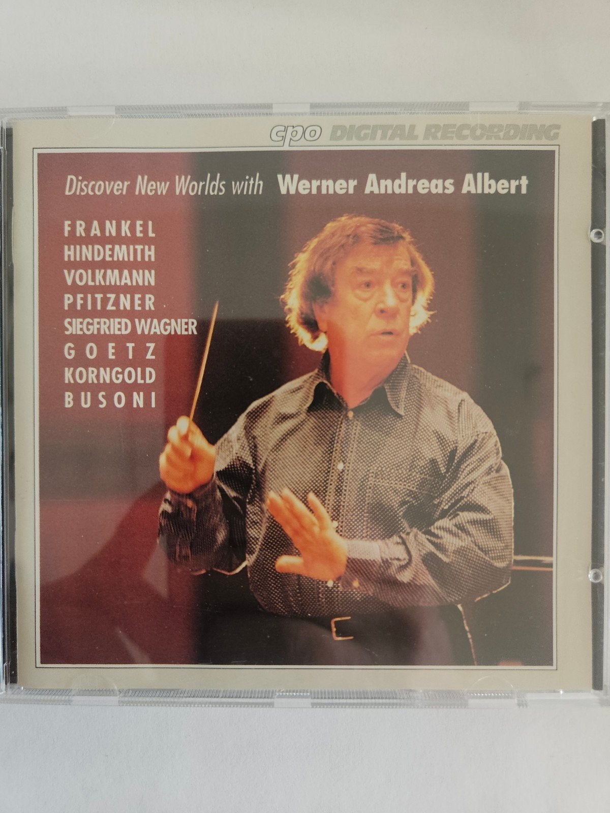 Discover New Worlds met Werner Andreas Albert CD, Overige componisten, Modernisme tot heden, Ophalen of Verzenden, Zo goed als nieuw