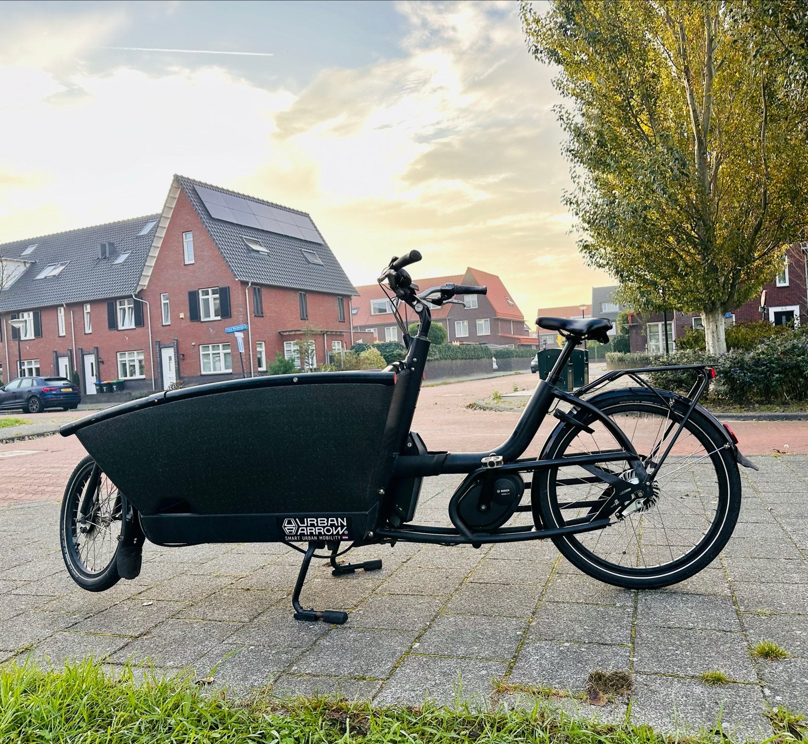 Urban Arrow Family Rollerbrake Active - Zwart, 9 jaar oud, Gebruikt, Elektrisch, 2 kinderen, Trommelrem
