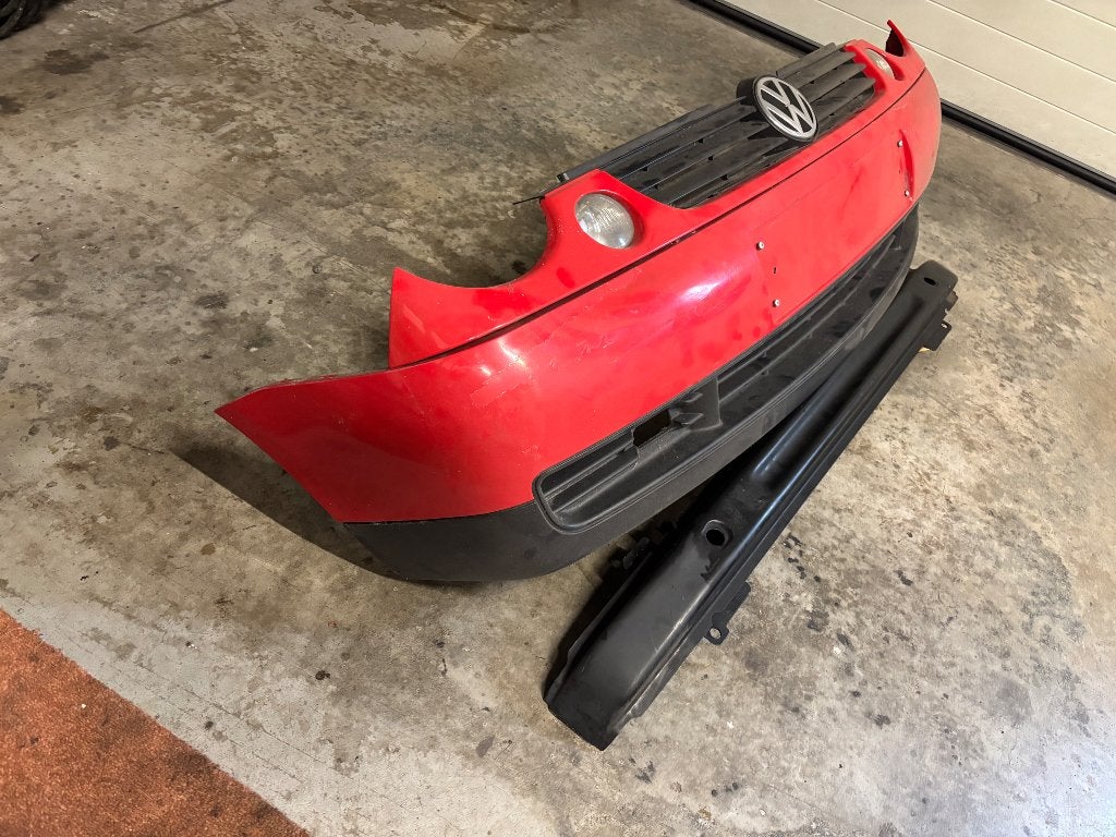 Volkswagen vw Lupo voor bumper plus bumperbalk, Auto-onderdelen, Ophalen, Gebruikt, Bumper, Volkswagen