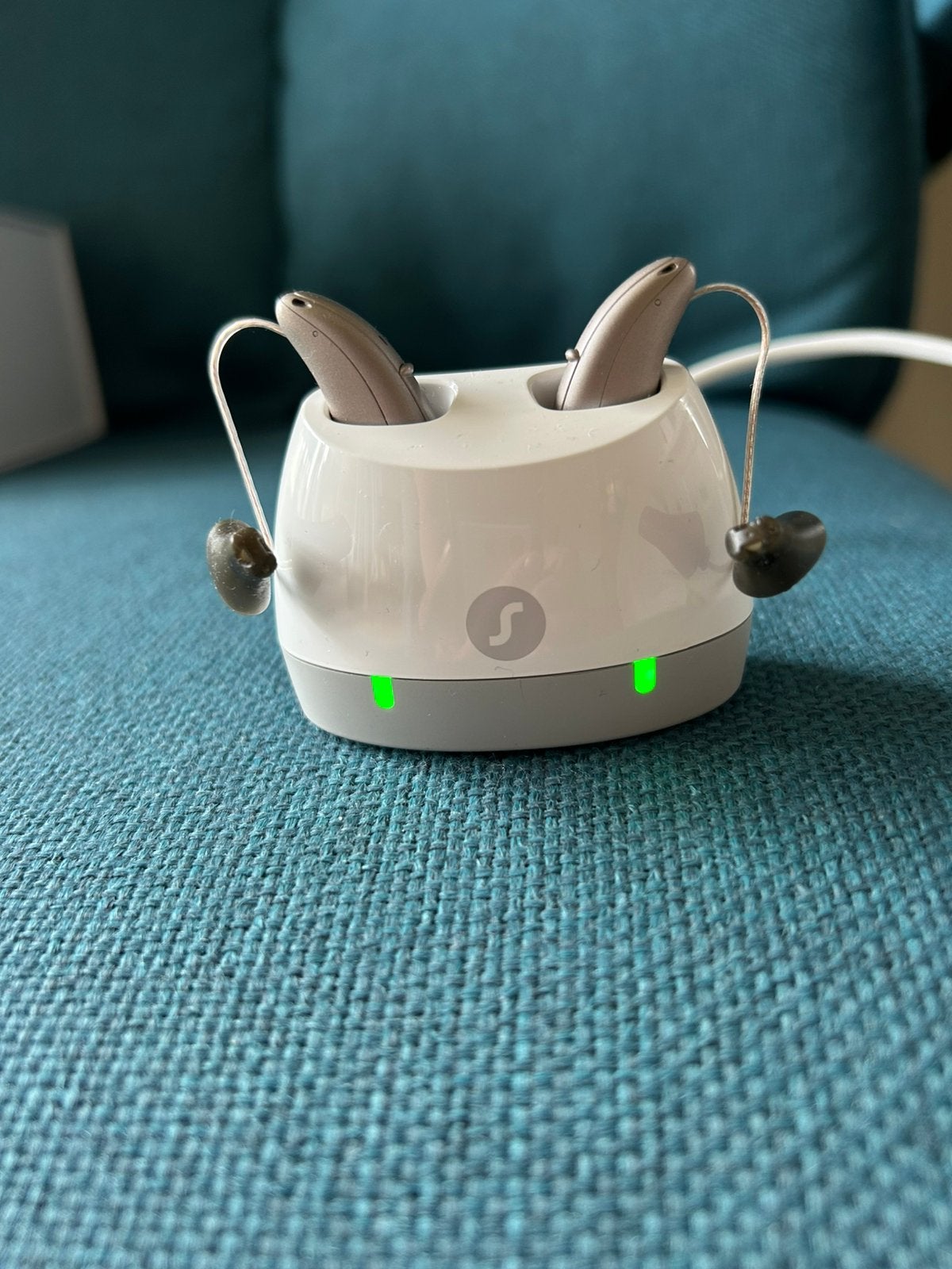 Signia Pure Charge&Go T 7AX hoortoestellen, Ophalen of Verzenden, Gebruikt
