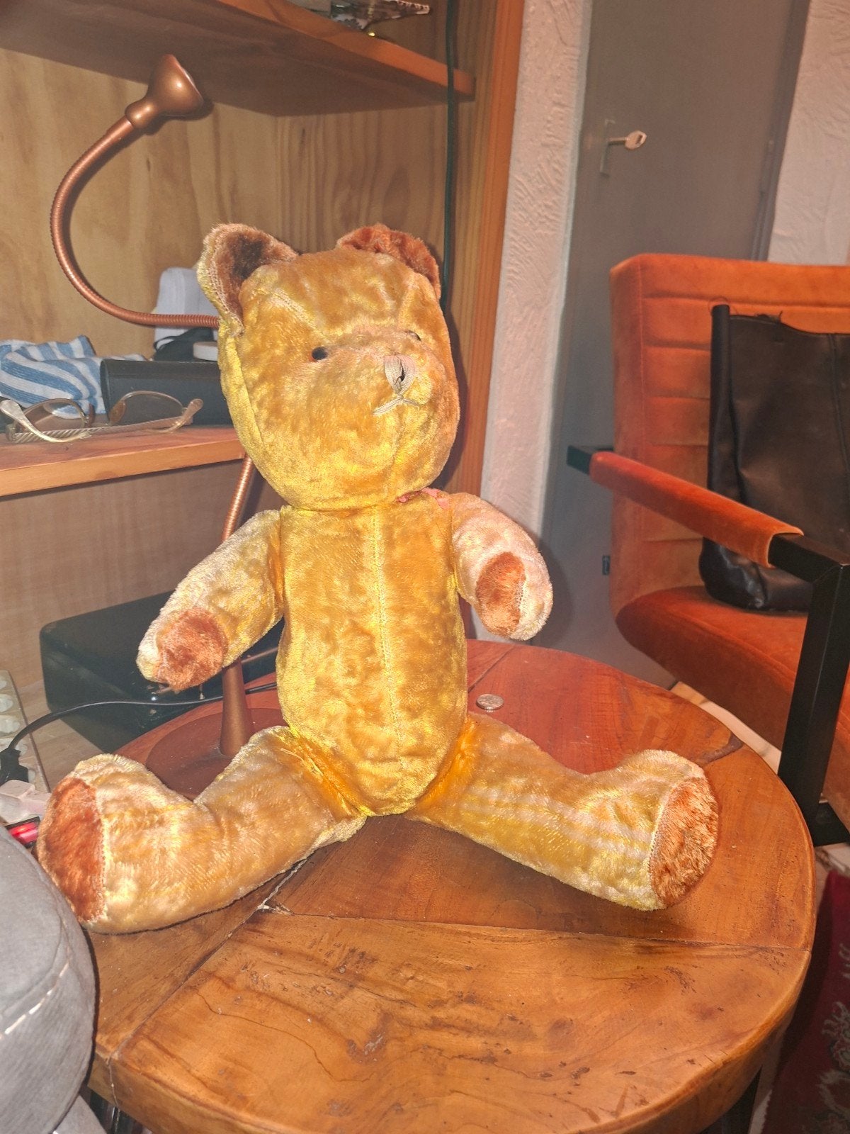 Vintage Teddybeer - Klassiek en Charmant, Ophalen