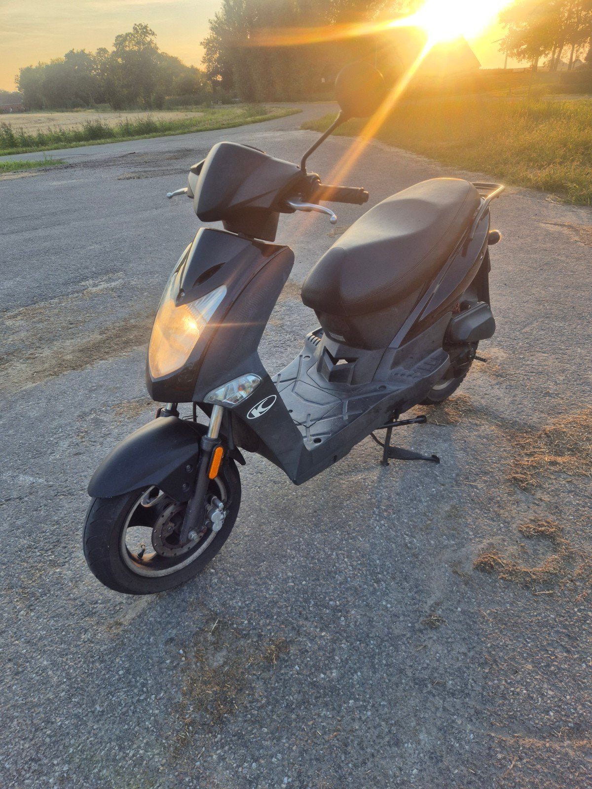 kymco agility snorscooter, Ophalen, Gebruikt, Maximaal 45 km/u, 50 cc