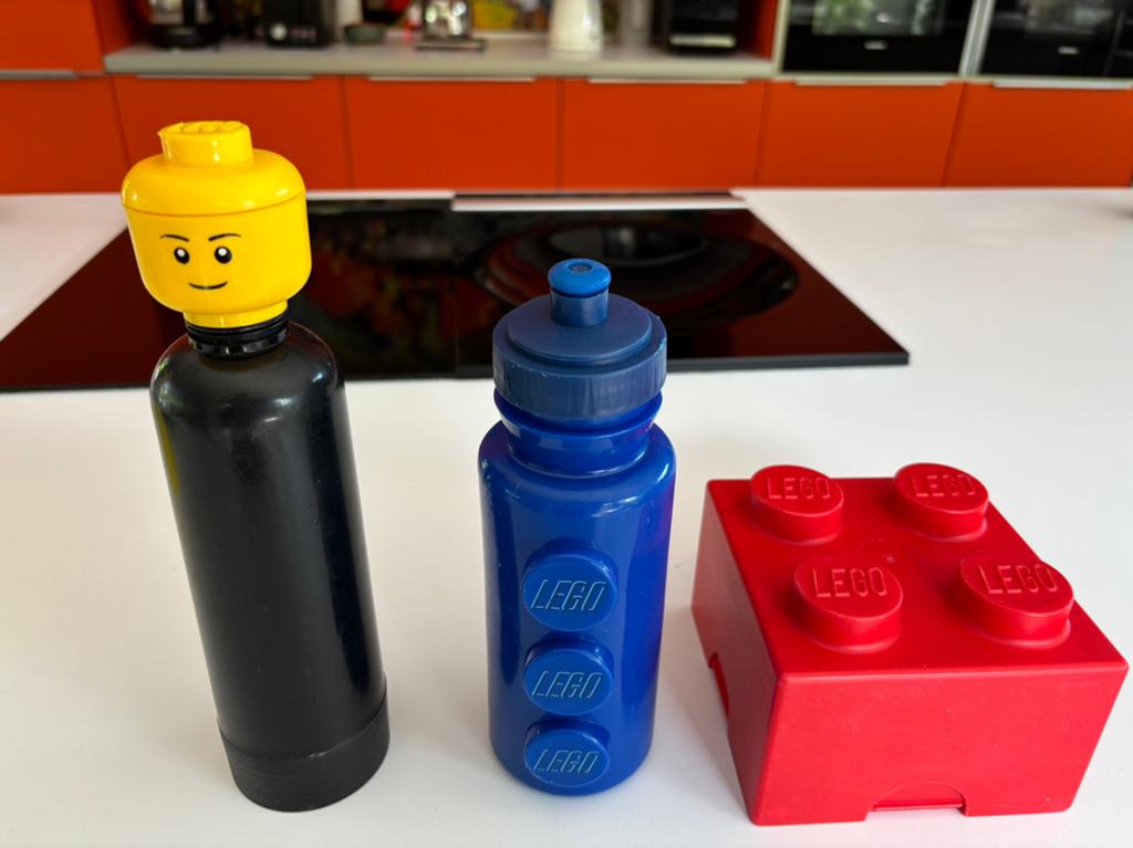 LEGO Lunchset: Bidon, Drinkfles en Lunchbox, Ophalen of Verzenden, Gebruikt, Overige merken