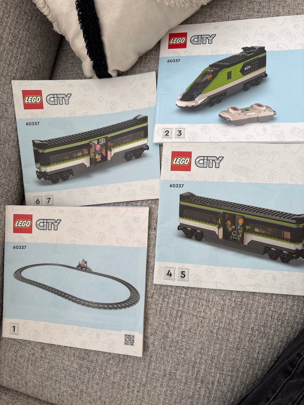 Lego City Trein 60337 - Complete set met instructies, Kinderen en Baby's, Speelgoed | Duplo en Lego, Lego, Ophalen of Verzenden
