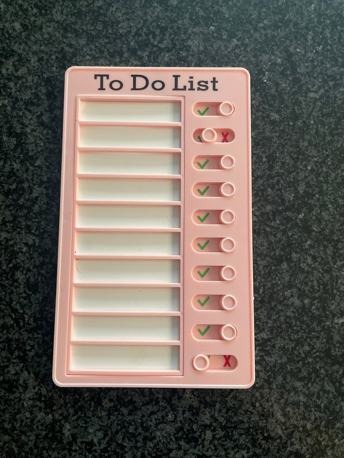 To do-lijstje, Ophalen