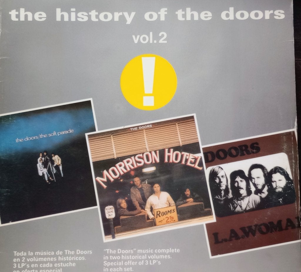 The Doors – The History Of The Doors Vol.2, Boxset, Gebruikt, Ophalen of Verzenden, 12 inch
