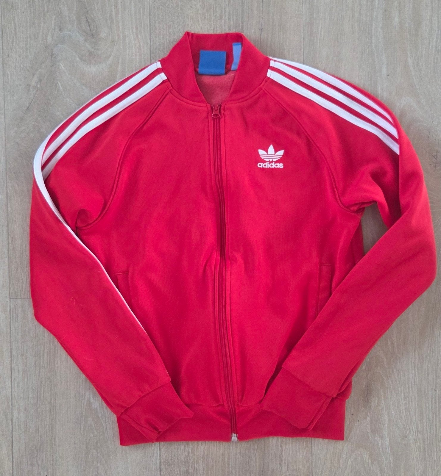 Mooi adidas trainingsjack maat S, Ophalen of Verzenden, Zo goed als nieuw, Maat 38/40 (M), Zwart