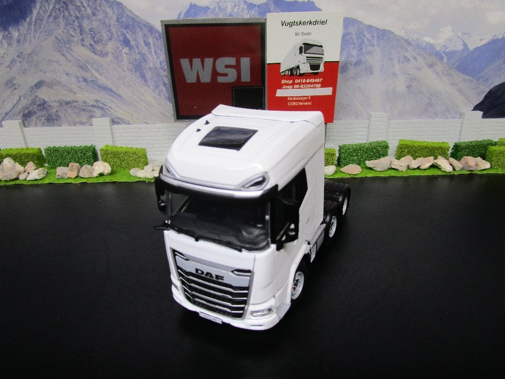 Wsi 03-2064 White Line , Daf XG + MY25 6x2, Ophalen, Nieuw, Bus of Vrachtwagen, Wsi
