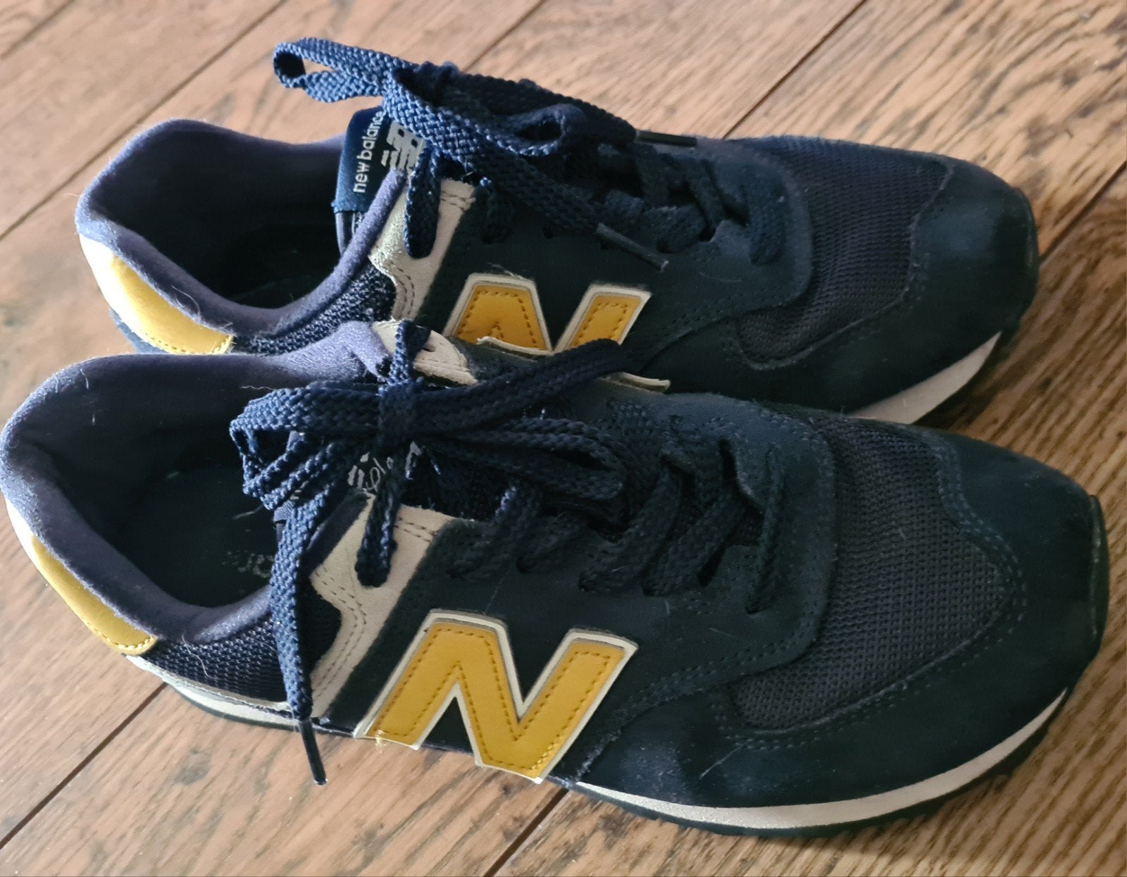 New Balance sneakers blauw/geel 39,5 - Z.G.A.N., Geel, New Balance, Ophalen of Verzenden, Sneakers of Gympen