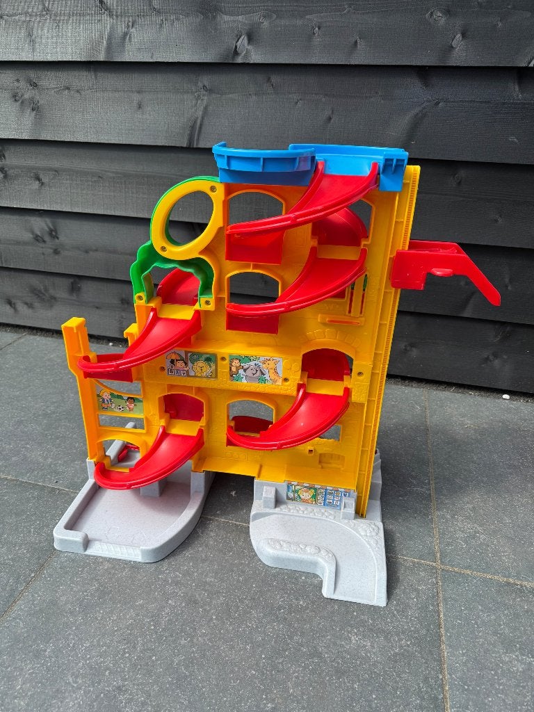 Little people racebaan, Kinderen en Baby's, Speelgoed | Fisher-Price, Ophalen, Gebruikt, Speelset