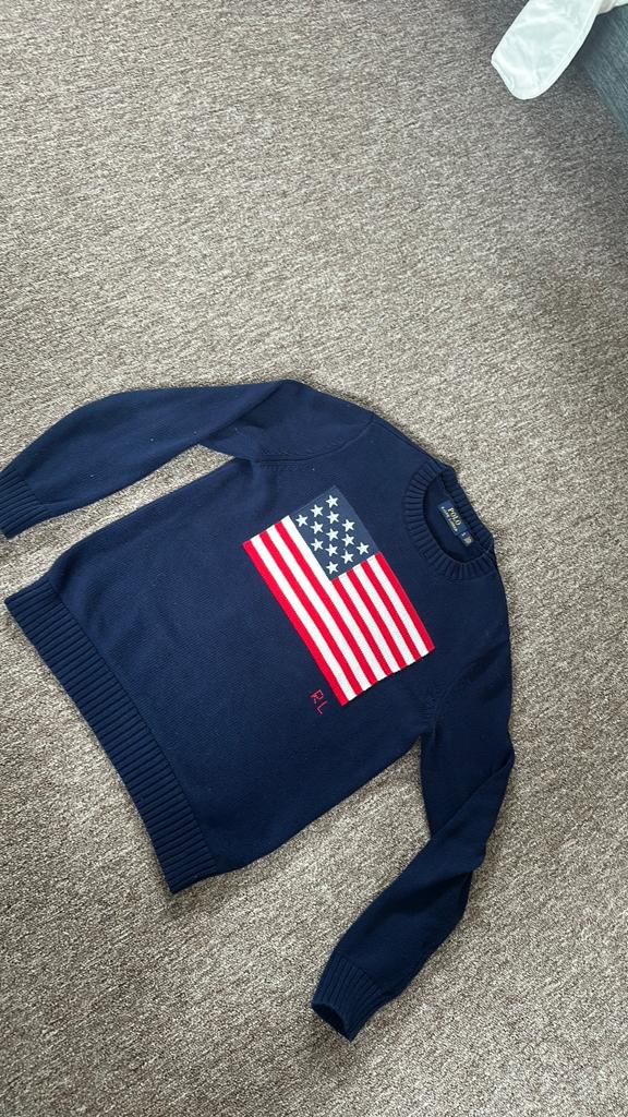 Ralph lauren USA trui maat S dames / jongens, Kleding | Dames, Truien en Vesten, Ophalen of Verzenden, Zo goed als nieuw, Maat 38/40 (M)