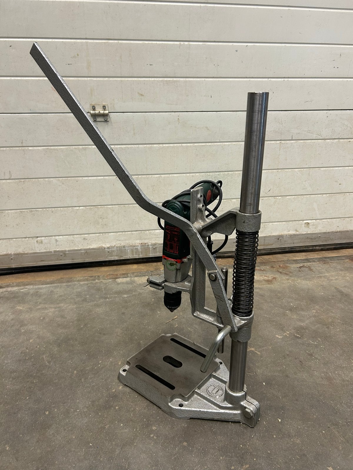 Metabo BE 622 S R+L Boormachine met Boorstandaard, Ophalen of Verzenden, Gebruikt, 600 watt of meer, Boormachine