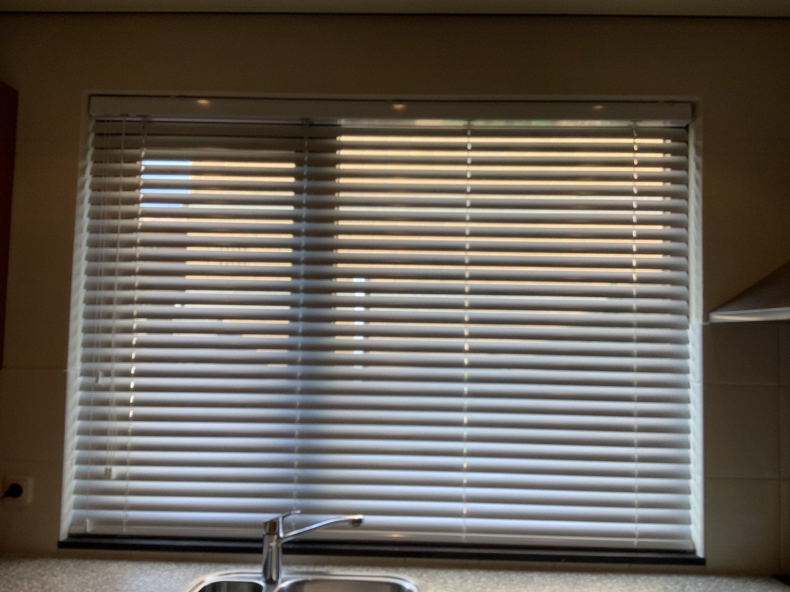 Jaloezie horizontaal aluminium, Ophalen, Gebruikt