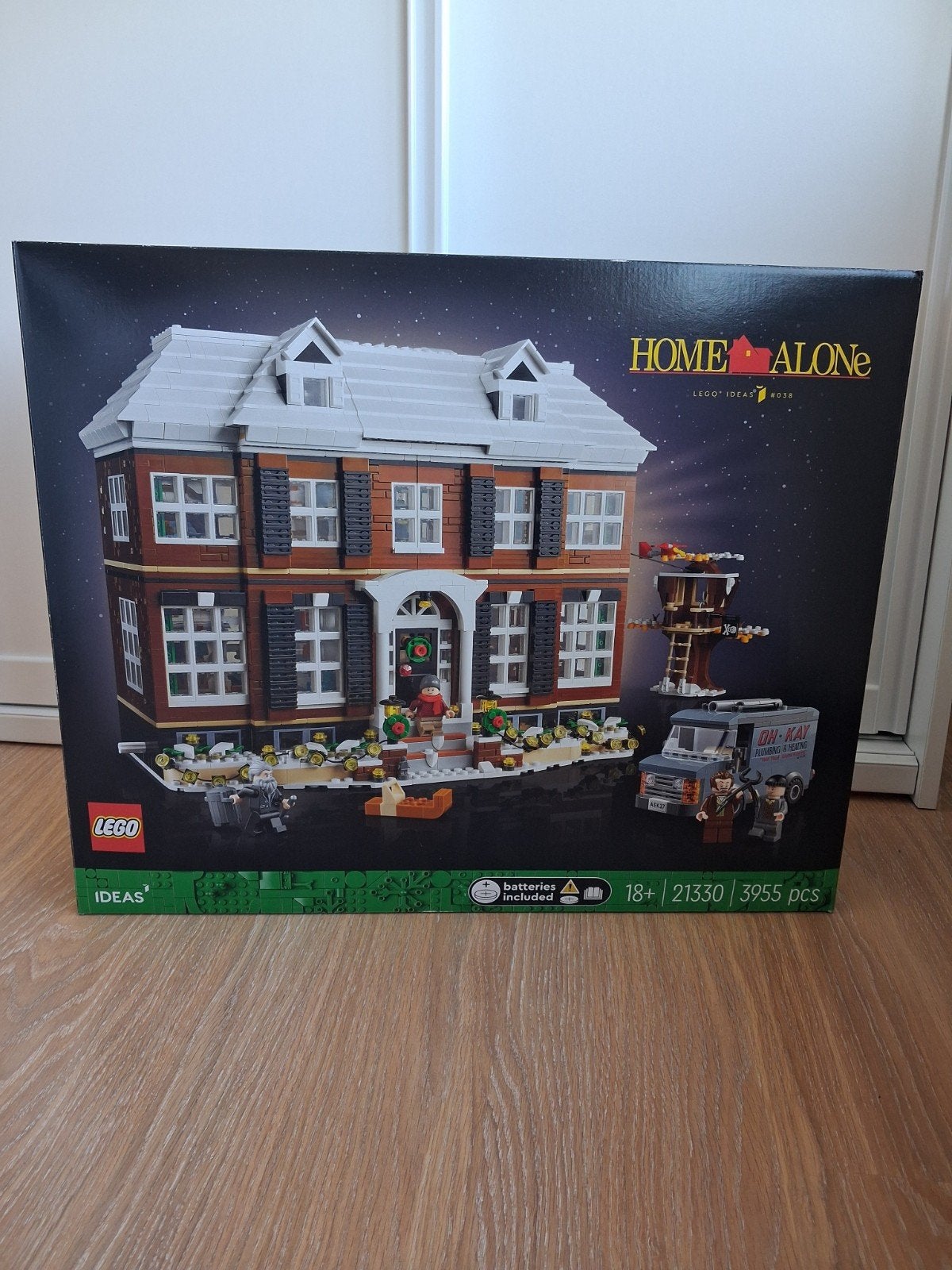 Lego Ideas Home Alone Huis 21330 - Compleet met doos, Kinderen en Baby's, Inclusief instructies, Lego, Ophalen of Verzenden, Complete set