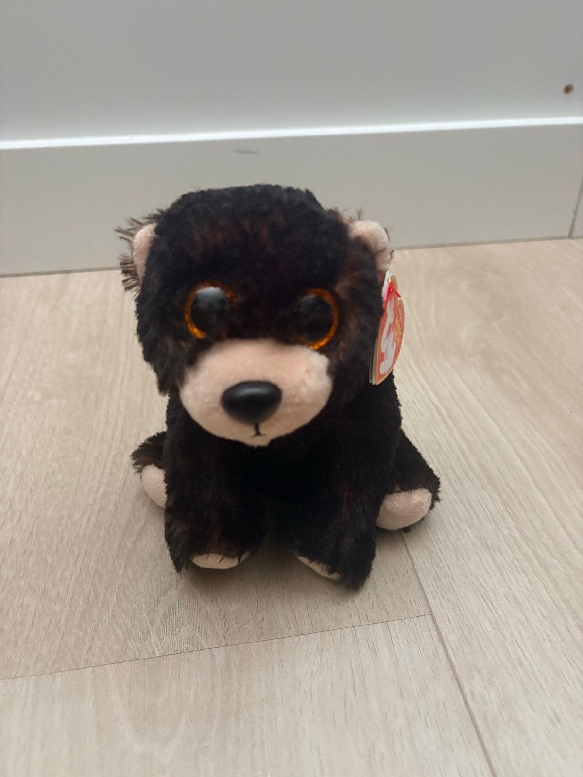 Ty Beanie Babies Kodi de Bruine Beer Knuffel met Label, Ophalen, Beer, Klein (minder dan 20 cm), Bruin