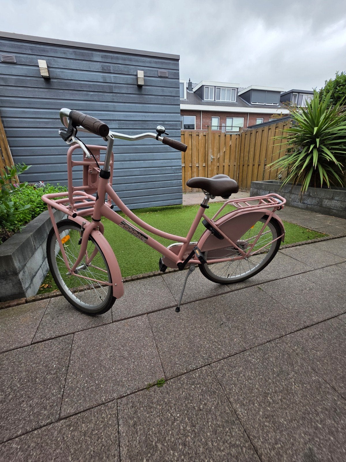 Popal Meisjesfiets 24 inch - Roze, Fietsen en Brommers, Ophalen, Terugtraprem, Handrem, Popal