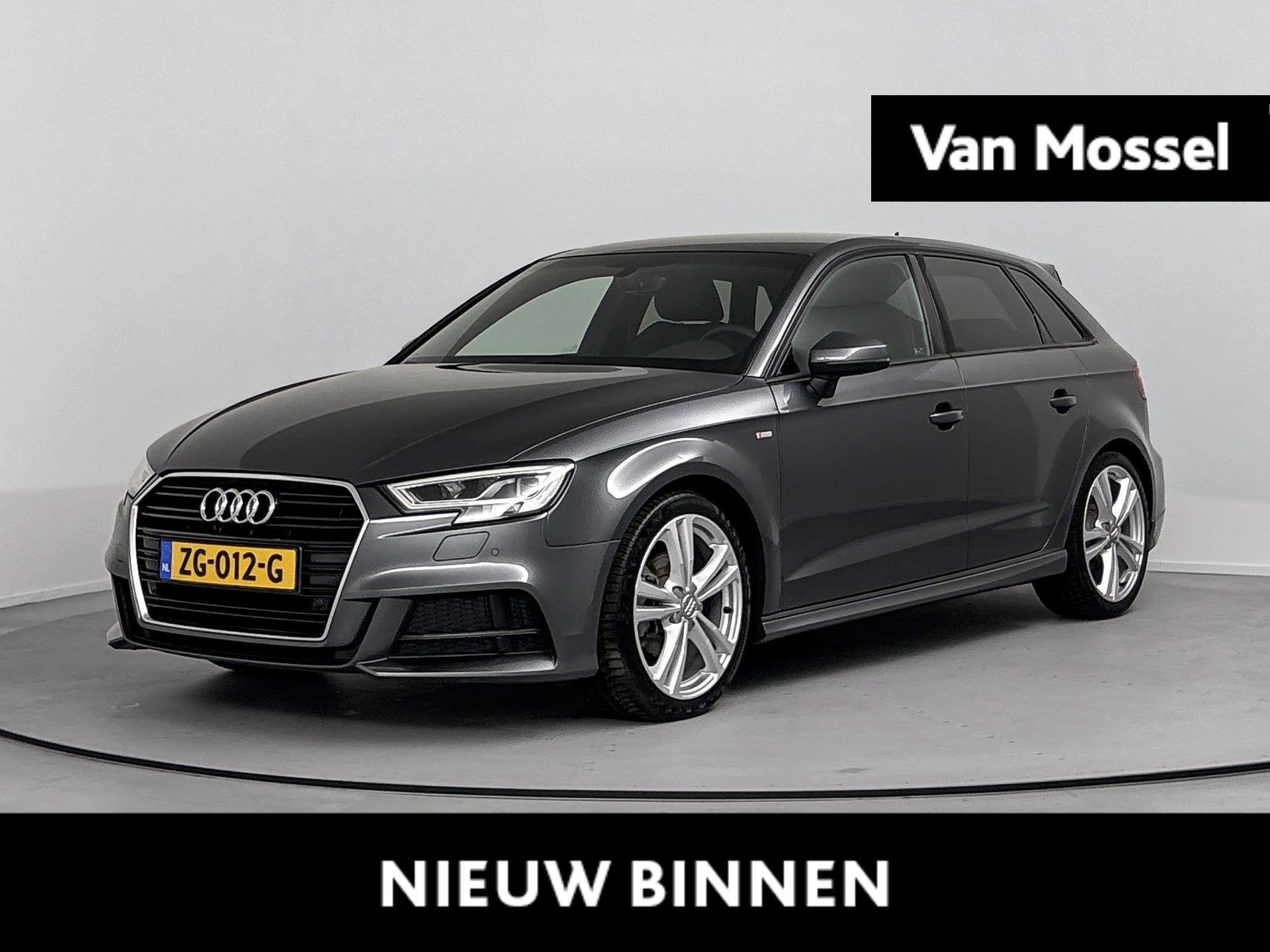 Audi A3 Sportback 35 TFSI CoD Sport S Line Edition Trekhaak, 12 maanden, 4 cilinders, Leder en Stof, Bedrijf