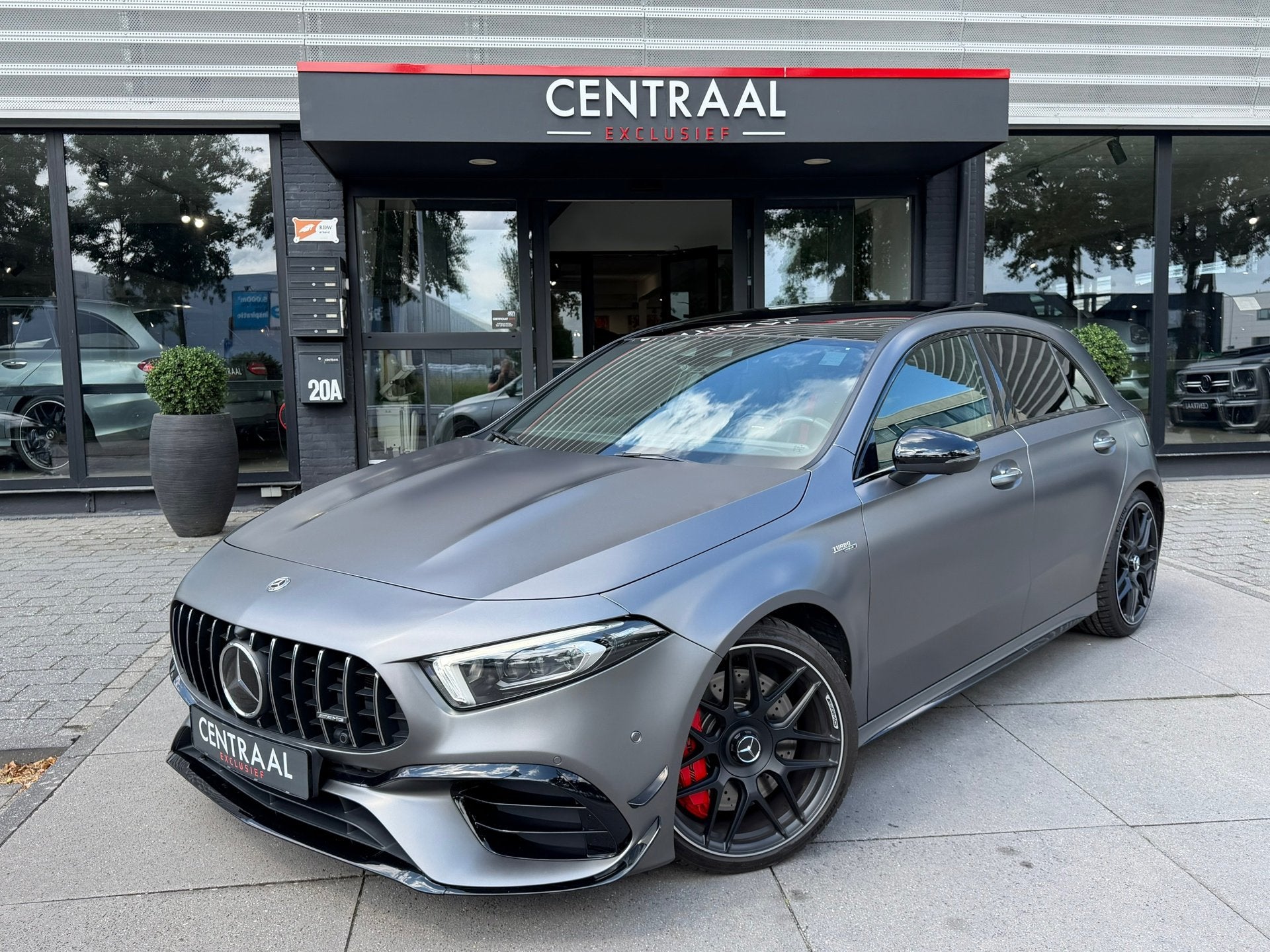 Mercedes-Benz A-klasse AMG 45 S 4MATIC+ Pano|Memory|Carplay|, Automaat, Gebruikt, 4 cilinders, 1535 kg