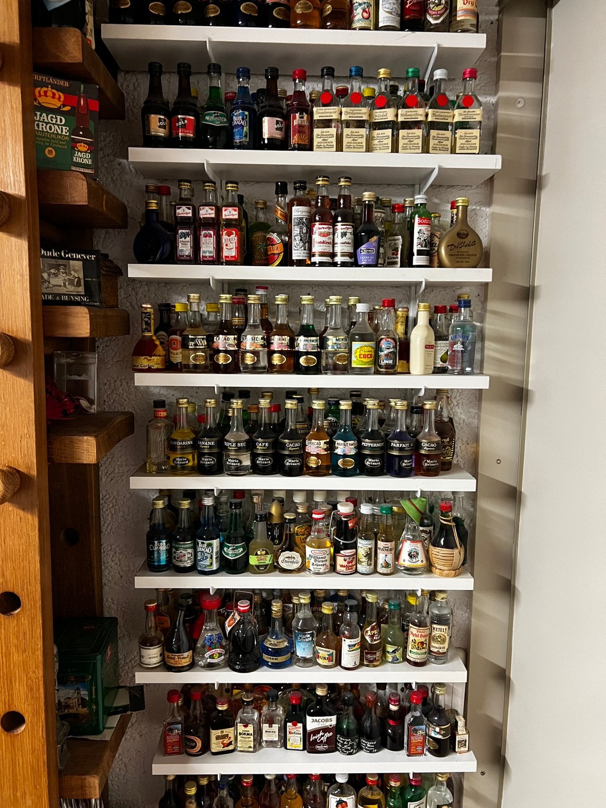 Verzameling miniatuur drank flesjes, Ophalen of Verzenden