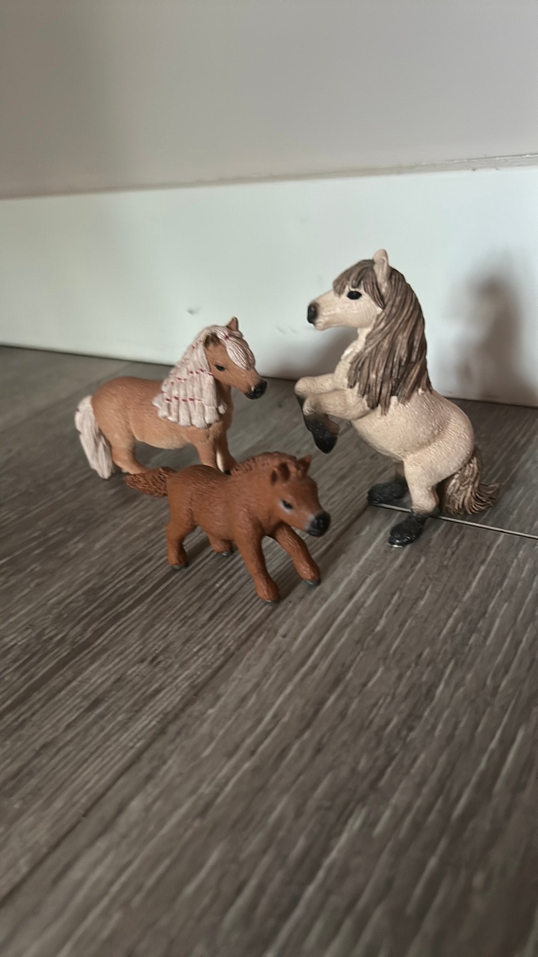 Schleich pony’s + veulen, Verzamelen, Dierenverzamelingen, Ophalen of Verzenden, Zo goed als nieuw, Paard, Beeldje of Figuurtje
