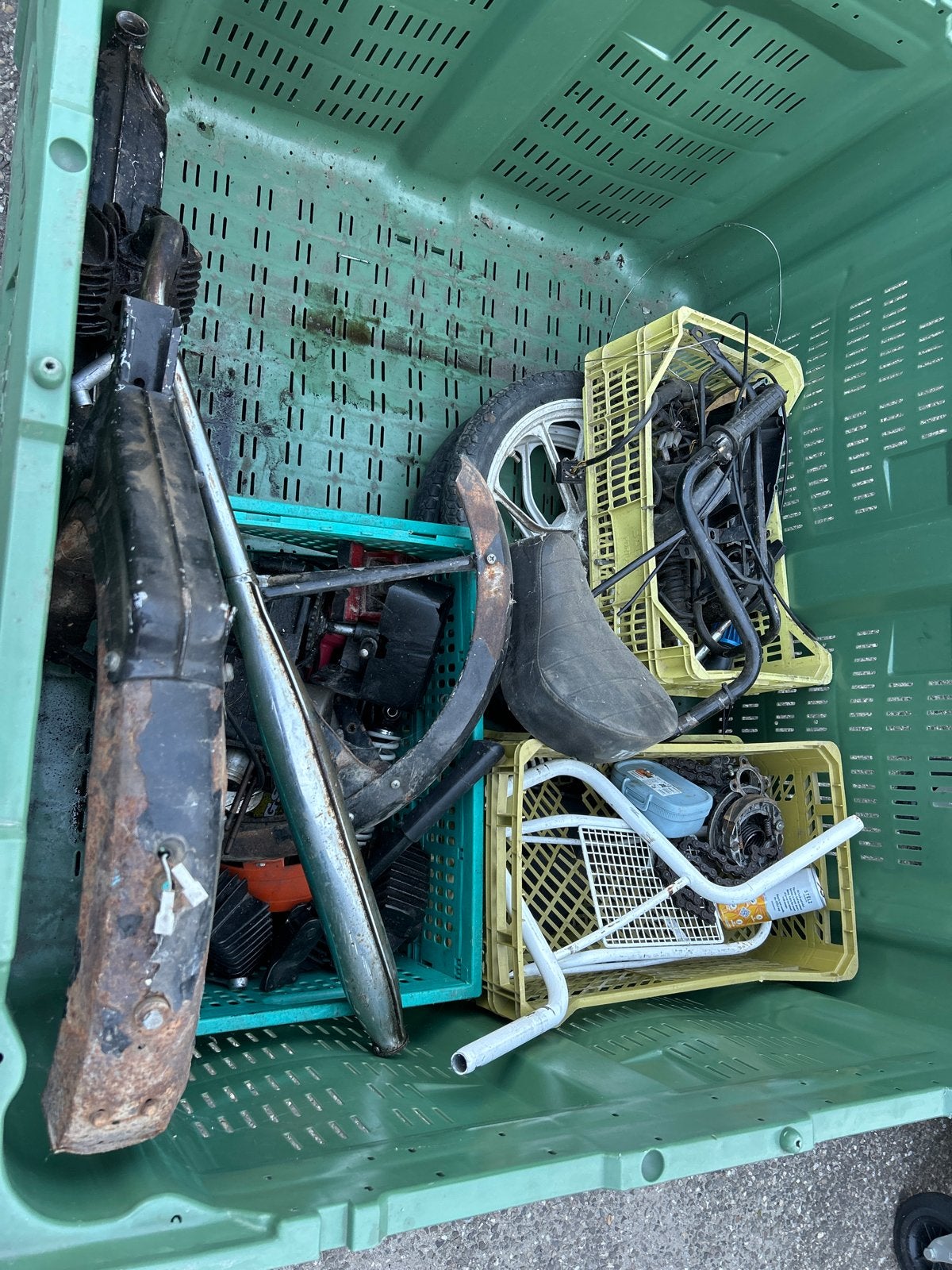 Tomos quad Onderdelen voor bromfietsen - diverse types, Ophalen of Verzenden, Gebruikt, Cilinder
