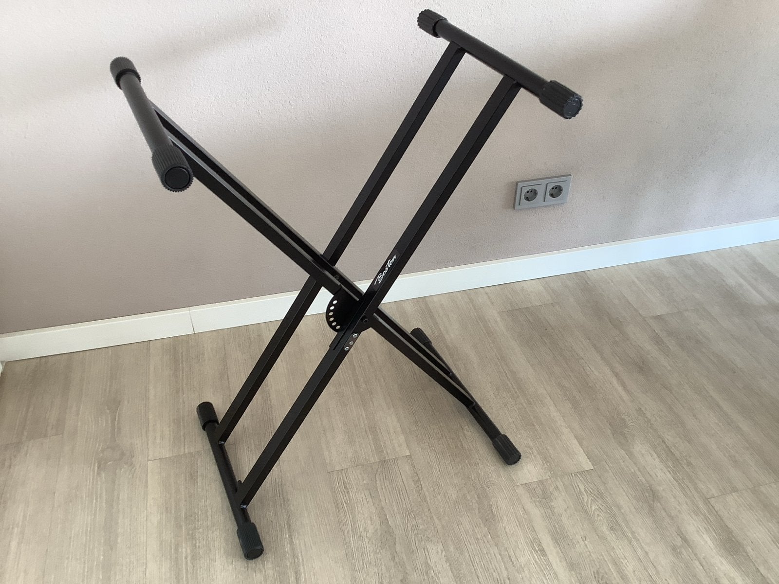Boston Extra Zware Dubbele Keyboardstandaard, Muziek en Instrumenten, Ophalen, Nieuw, Instrumentstandaard, Keyboard of Synthesizer